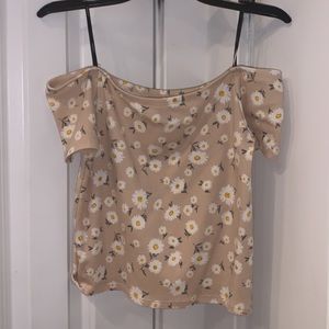 Forever 21 Floral Crop Top